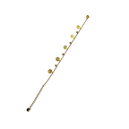 Golden Spiral Charm Bracelet