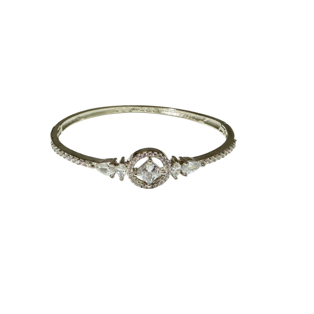 Silver Princess Crystal Bracelet