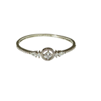 Silver Princess Crystal Bracelet