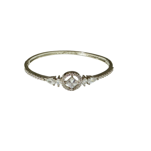 Silver Princess Crystal Bracelet