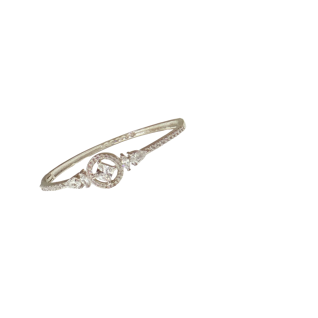 Silver Princess Crystal Bracelet