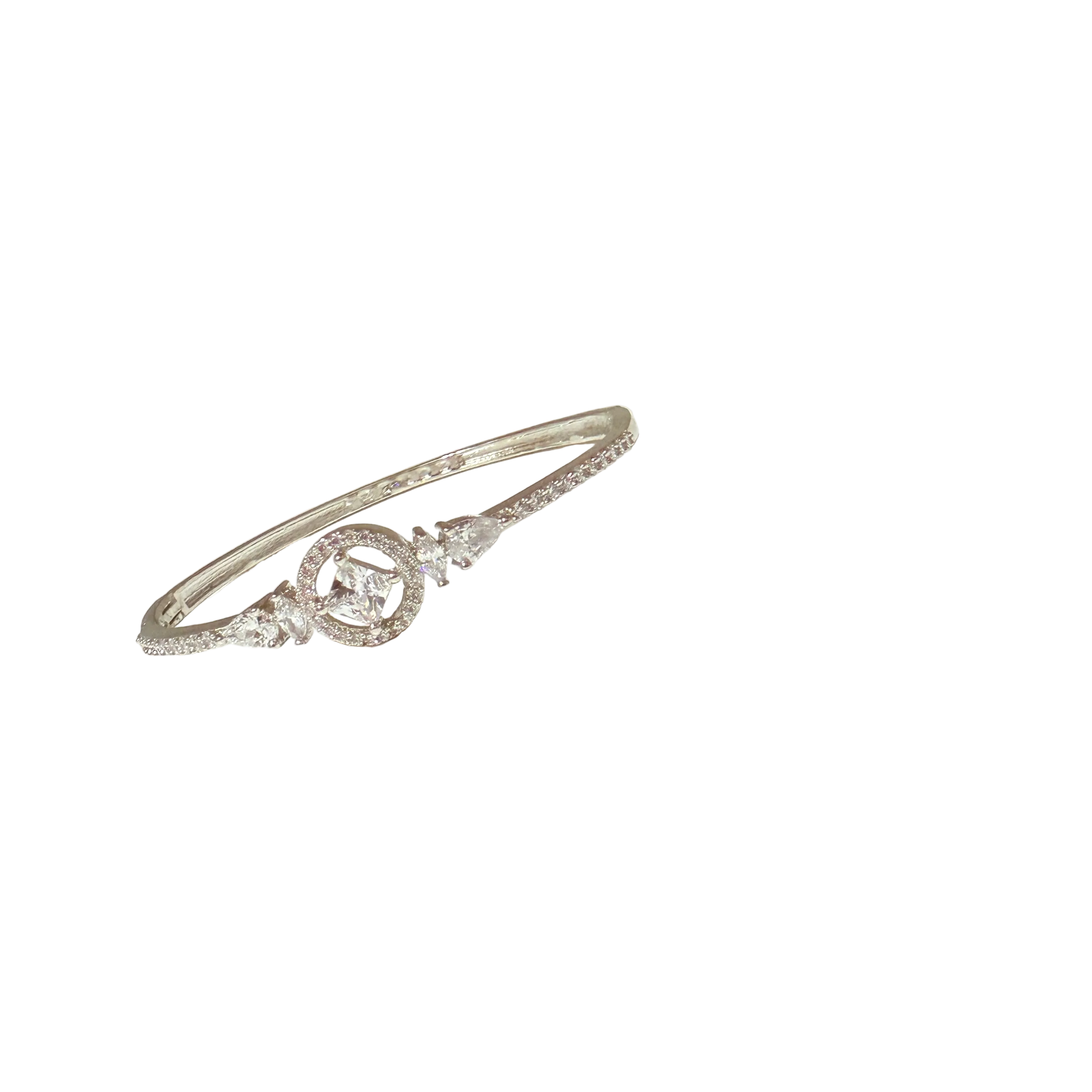 Silver Princess Crystal Bracelet