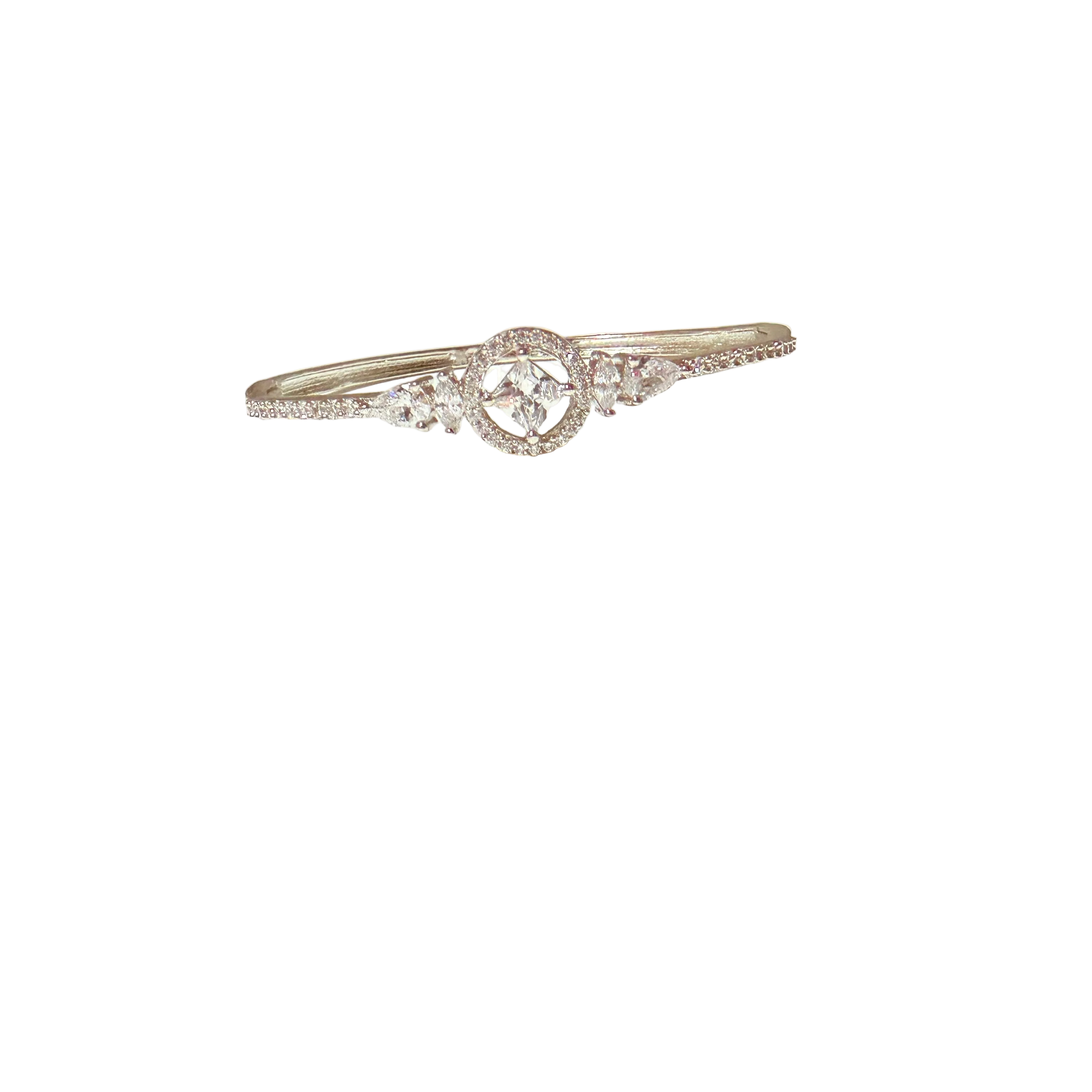 Silver Princess Crystal Bracelet