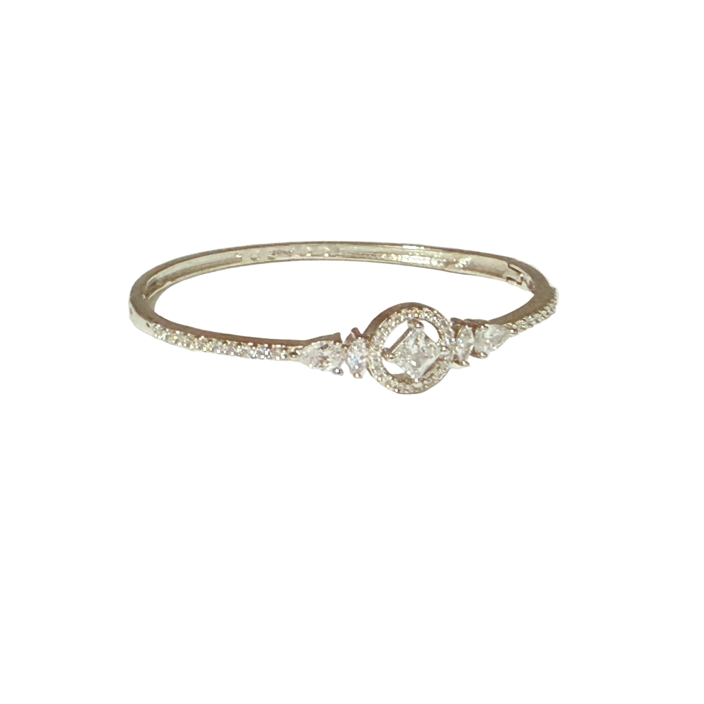 Silver Princess Crystal Bracelet