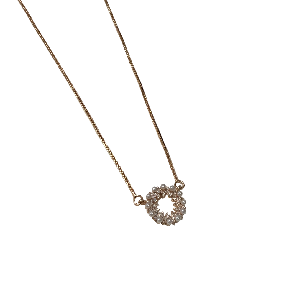 Pearl Halo Necklace