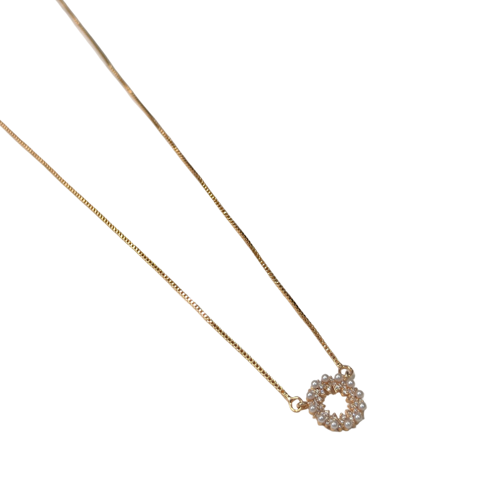 Pearl Halo Necklace