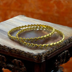 Golden Waves Bangle Set