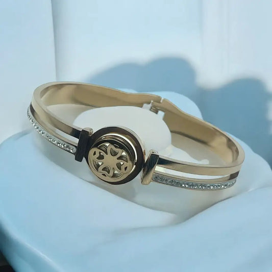 Golden Emblem Bracelet