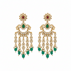 Meher Kundan Chandbali Earrings