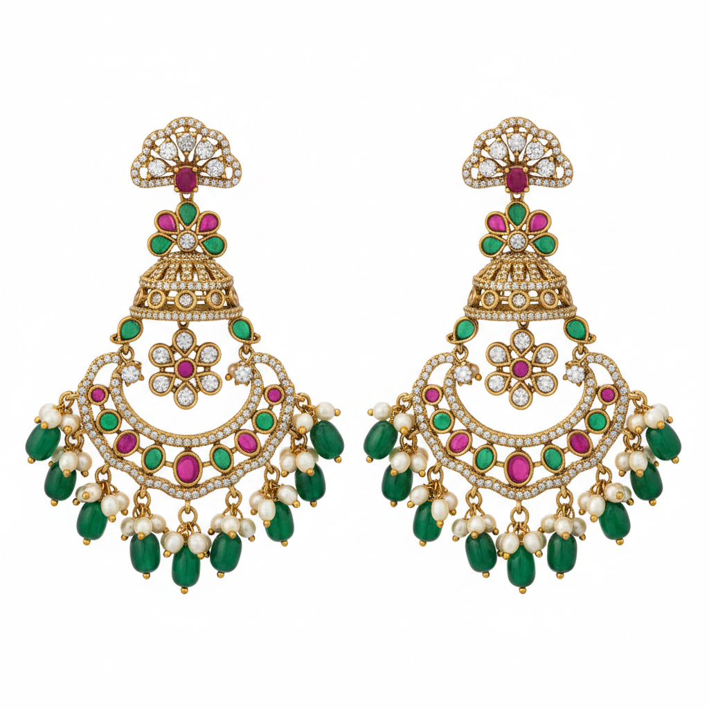 Meher Chandbali Earrings
