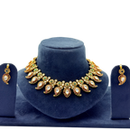 Paisley Kundan Statement Choker Set