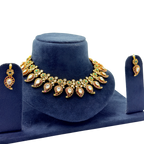Paisley Kundan Statement Choker Set