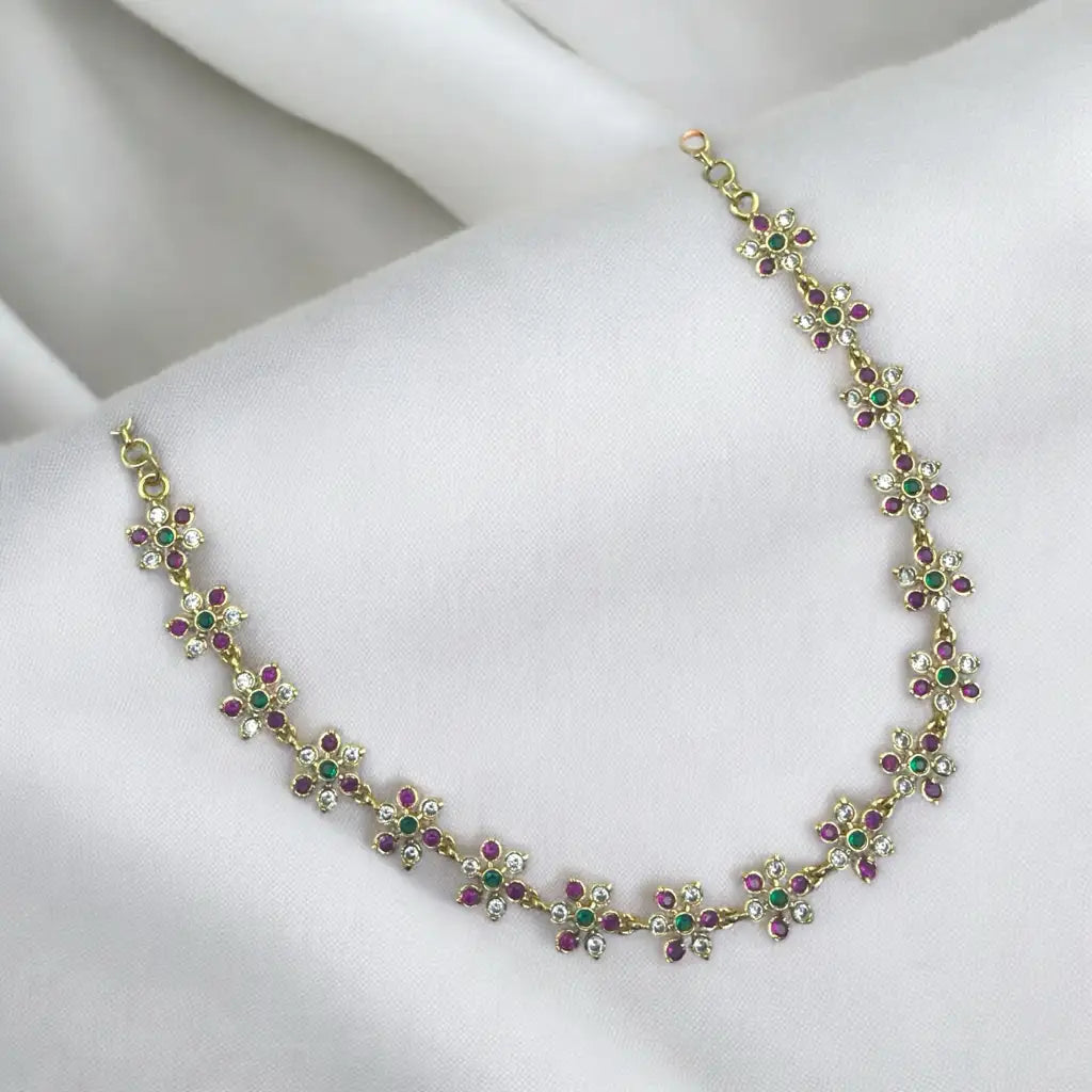 Regal Amethyst Combo Necklace & Earrings Set