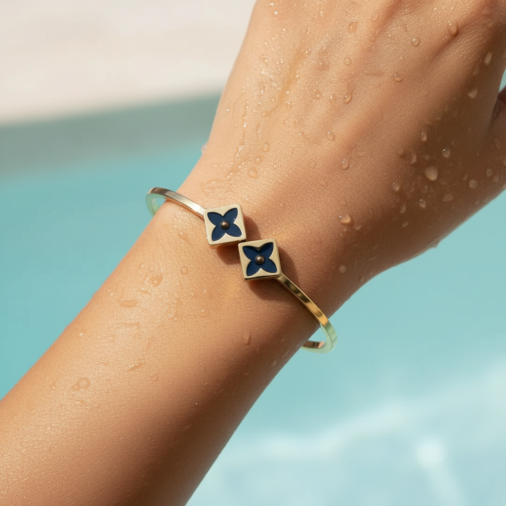 Floral Charm Bracelet