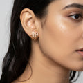 Gold earring