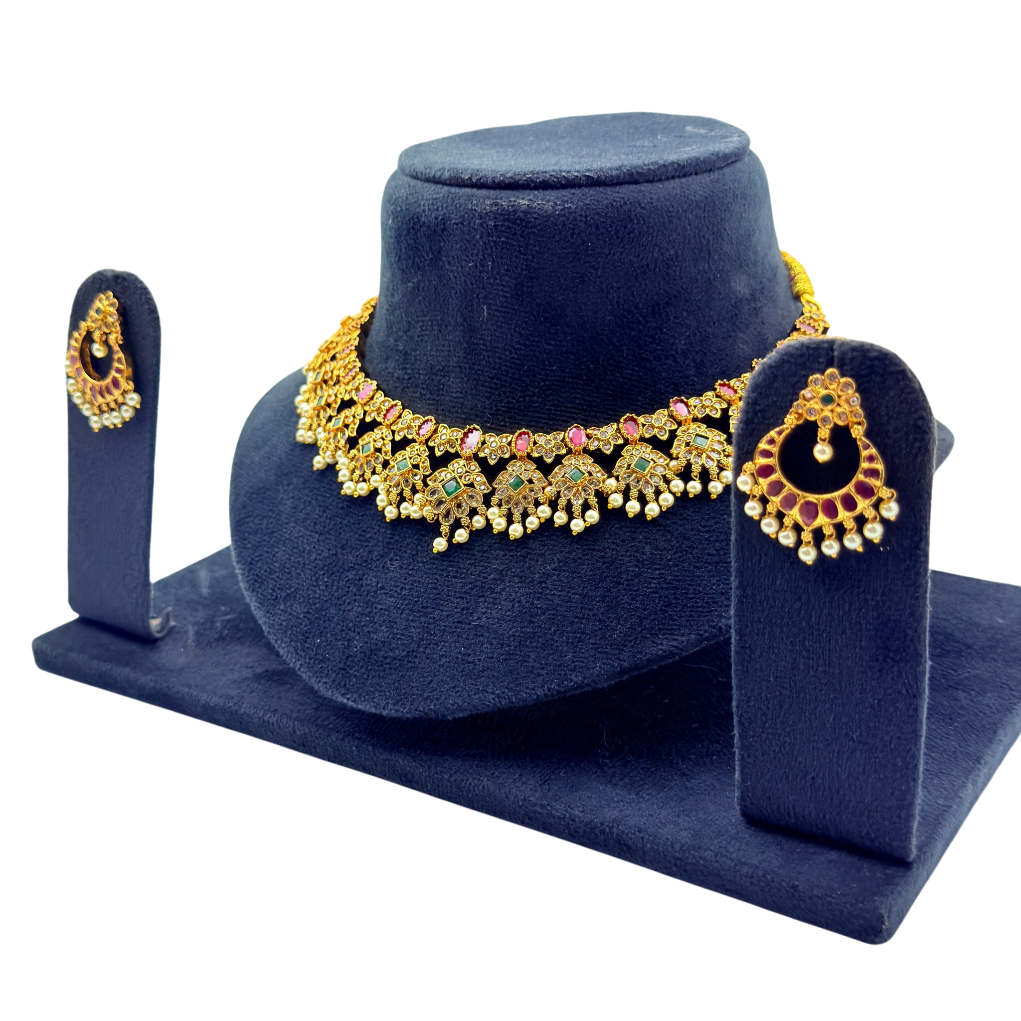 Regal Ruby Jewelry Set