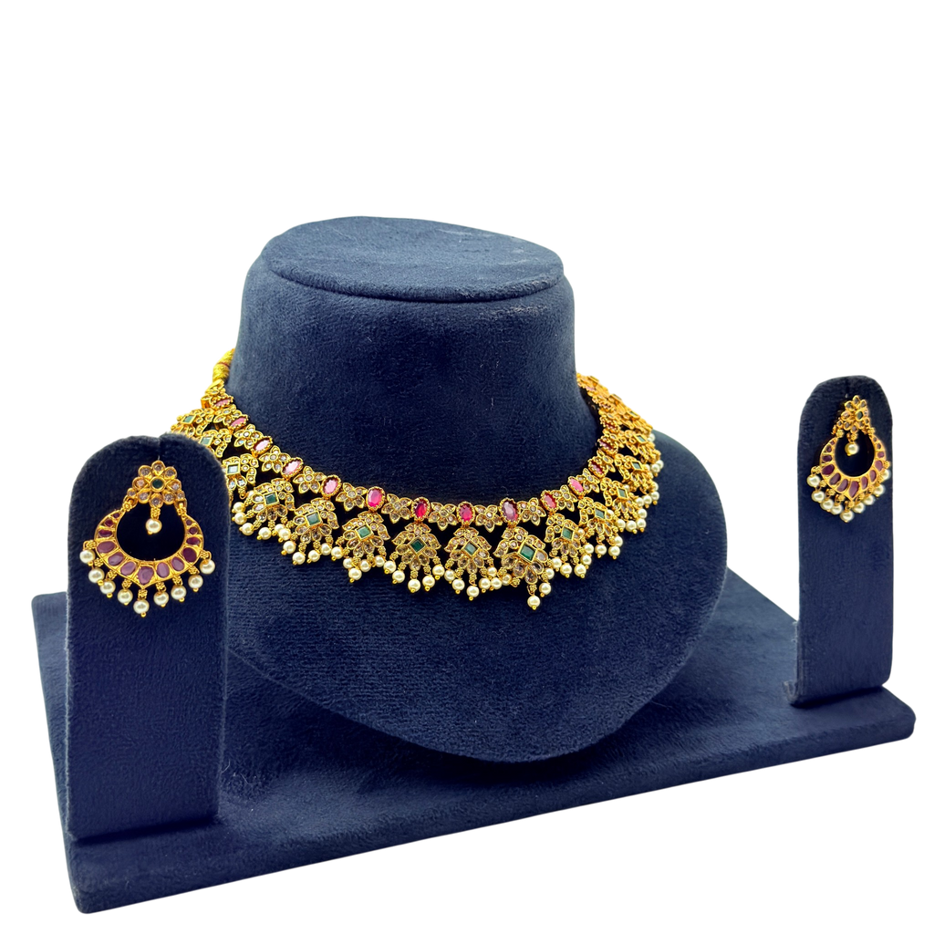 Regal Ruby Jewelry Set