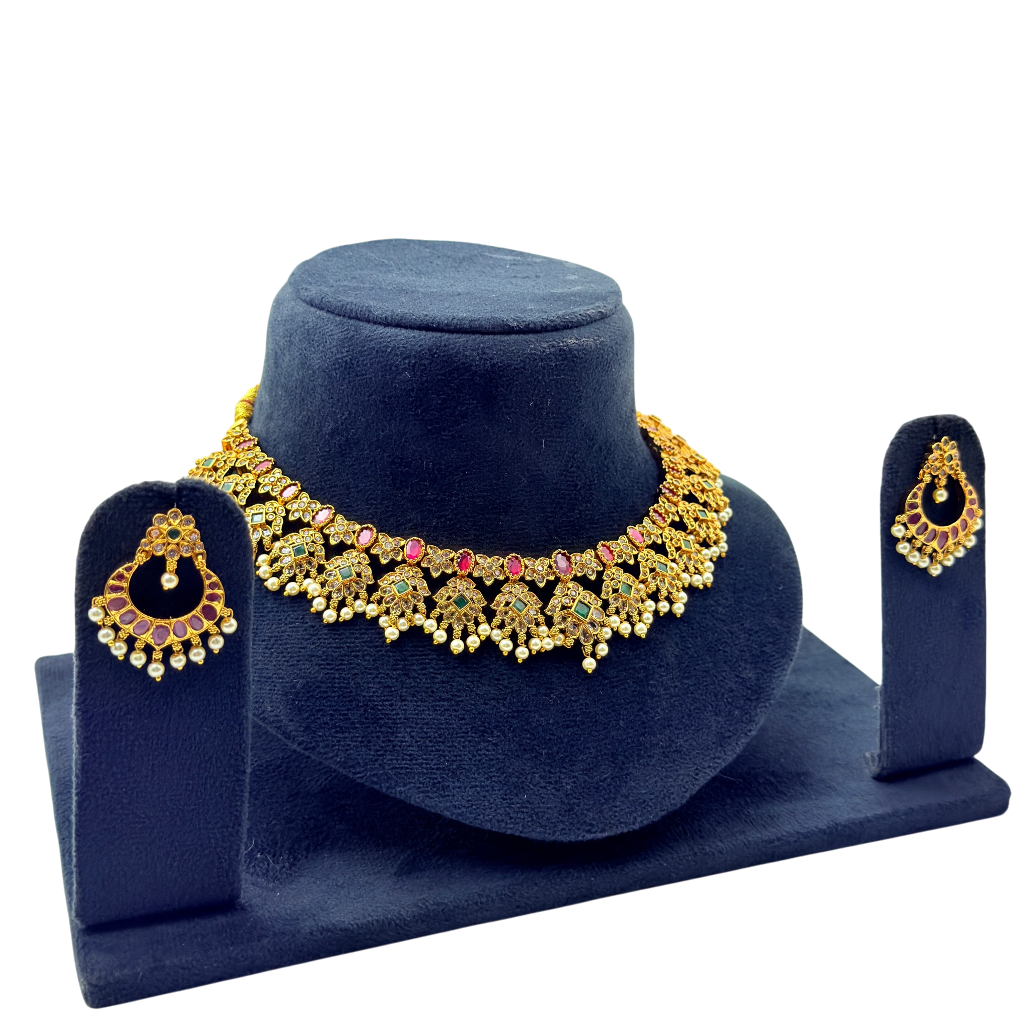 Regal Ruby Jewelry Set