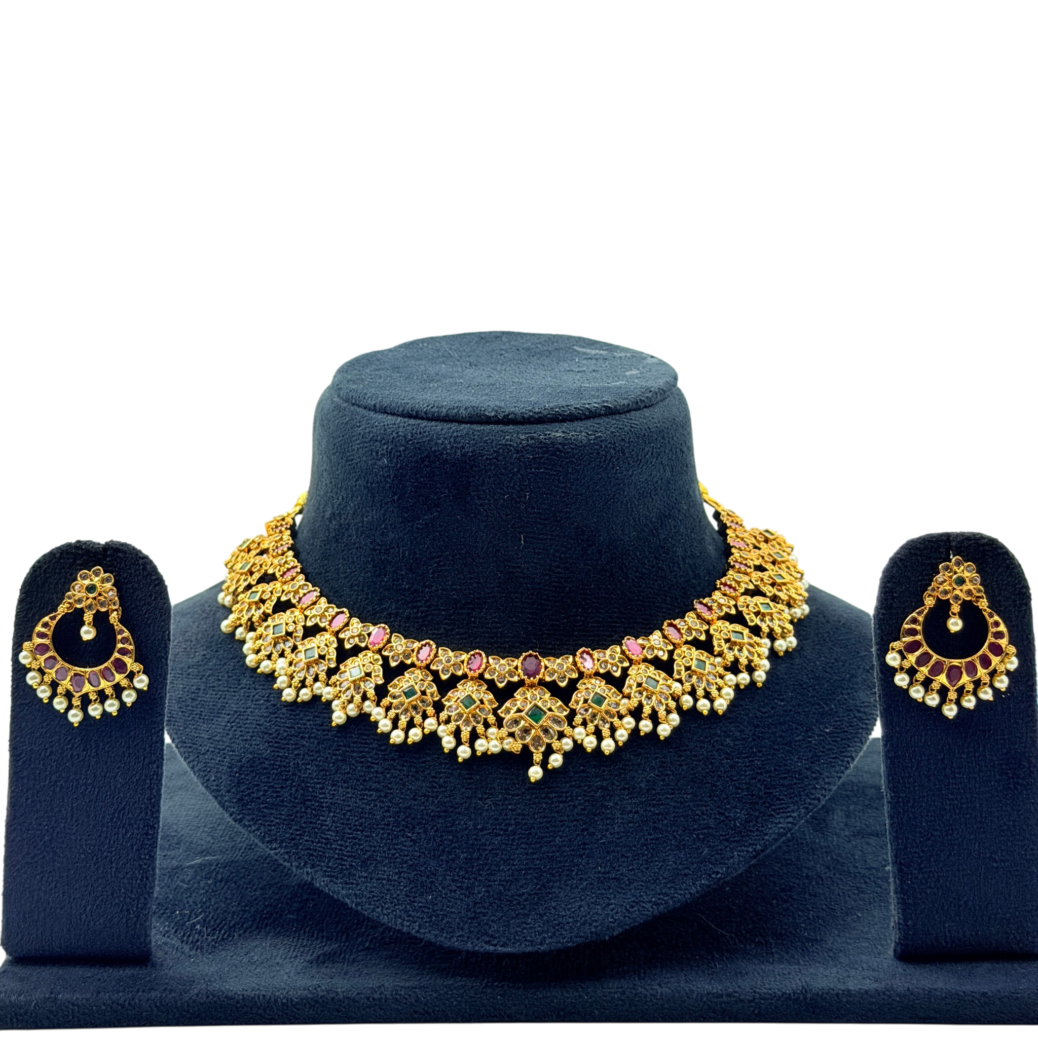 Regal Ruby Jewelry Set