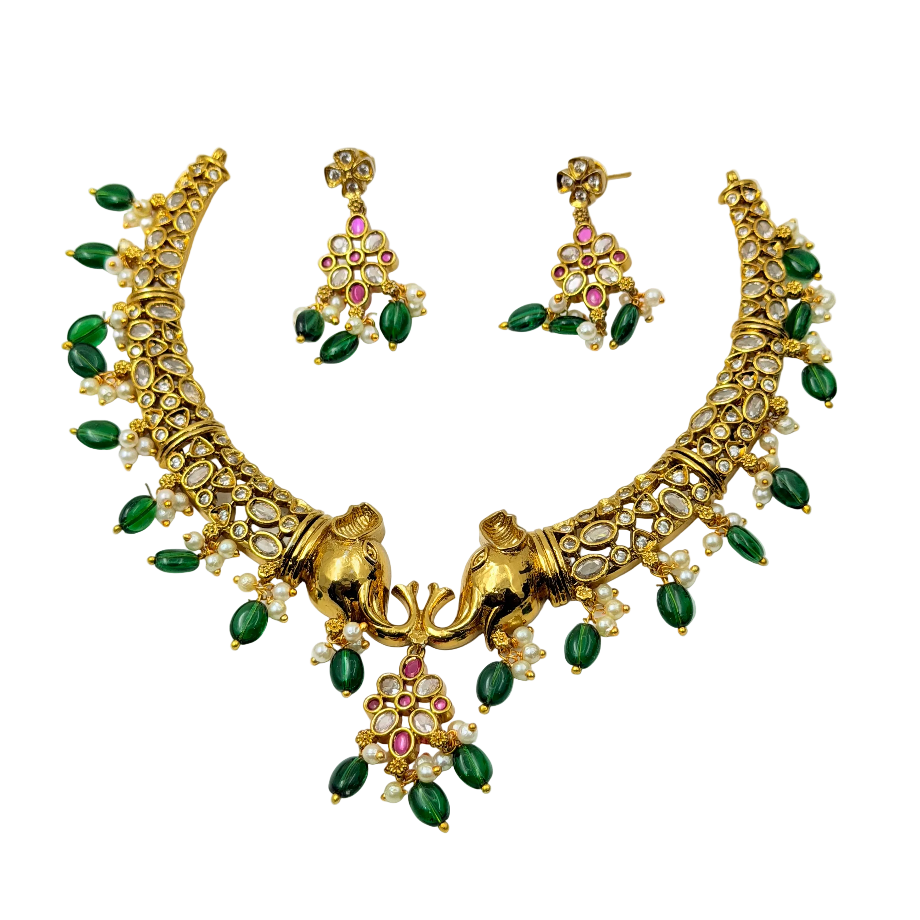Royal Peacock Jewelry Set