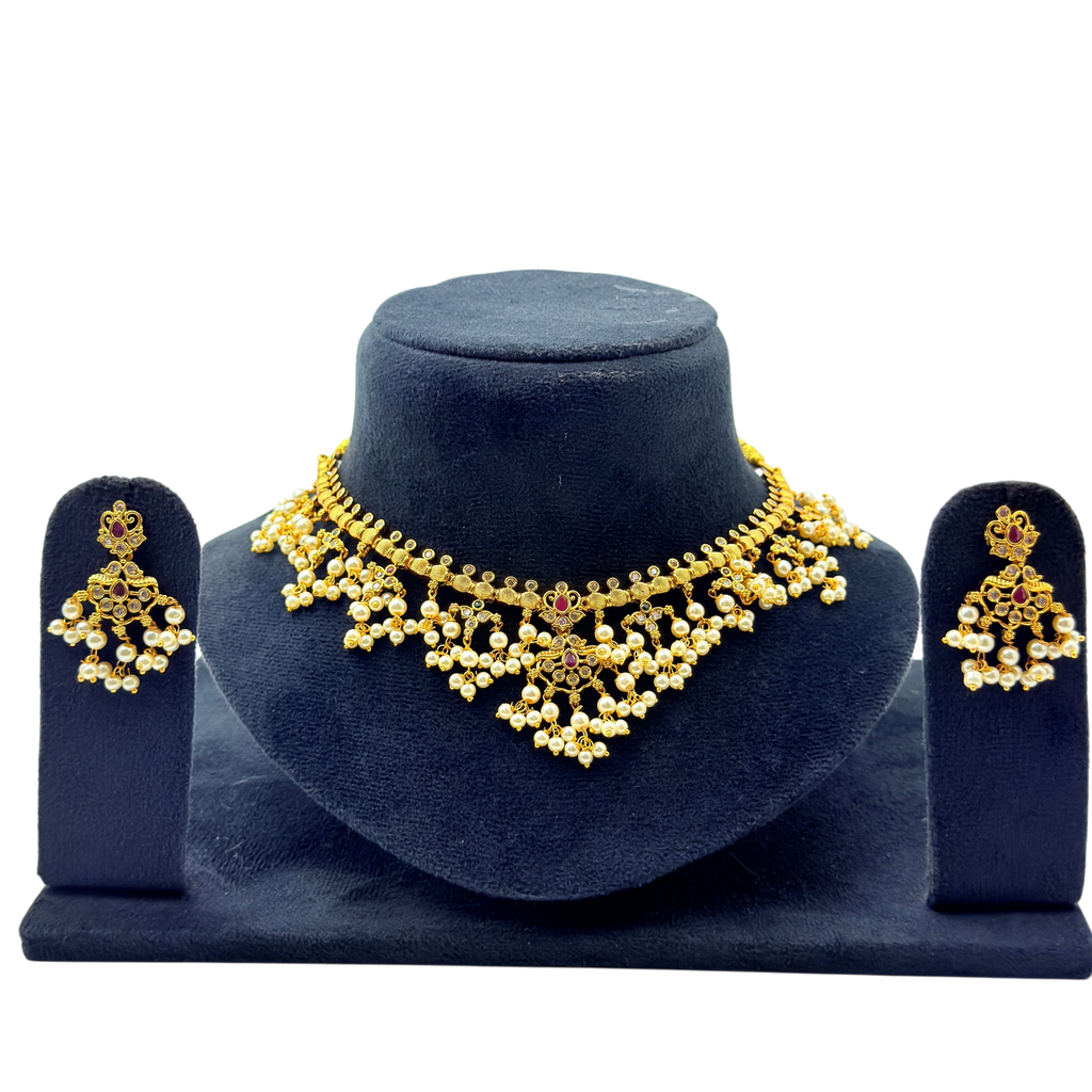 Royal Pearl Jewelry Set