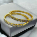 Radiant Crystal Bangle Set