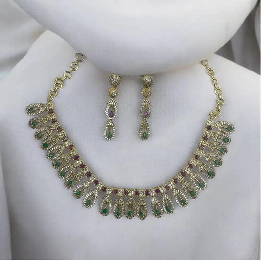 Majestic Necklace and Earrings Set