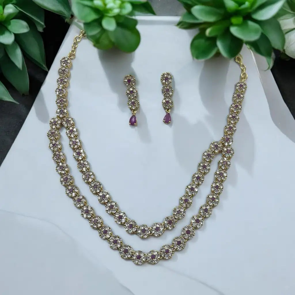 Majestic Elegance Necklace and Earrings Set