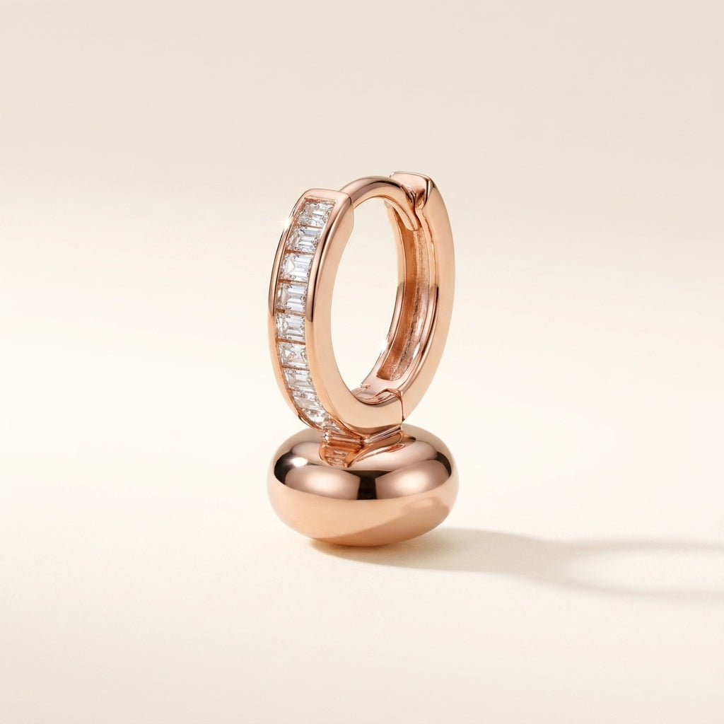 Blush Drop Earrings