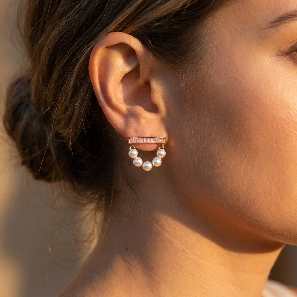 Blush Pearl Earrings