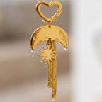 KJ-AI-GALLERY-v1 | Boho Celestial Earrings — macro detail | Krystal Jewels