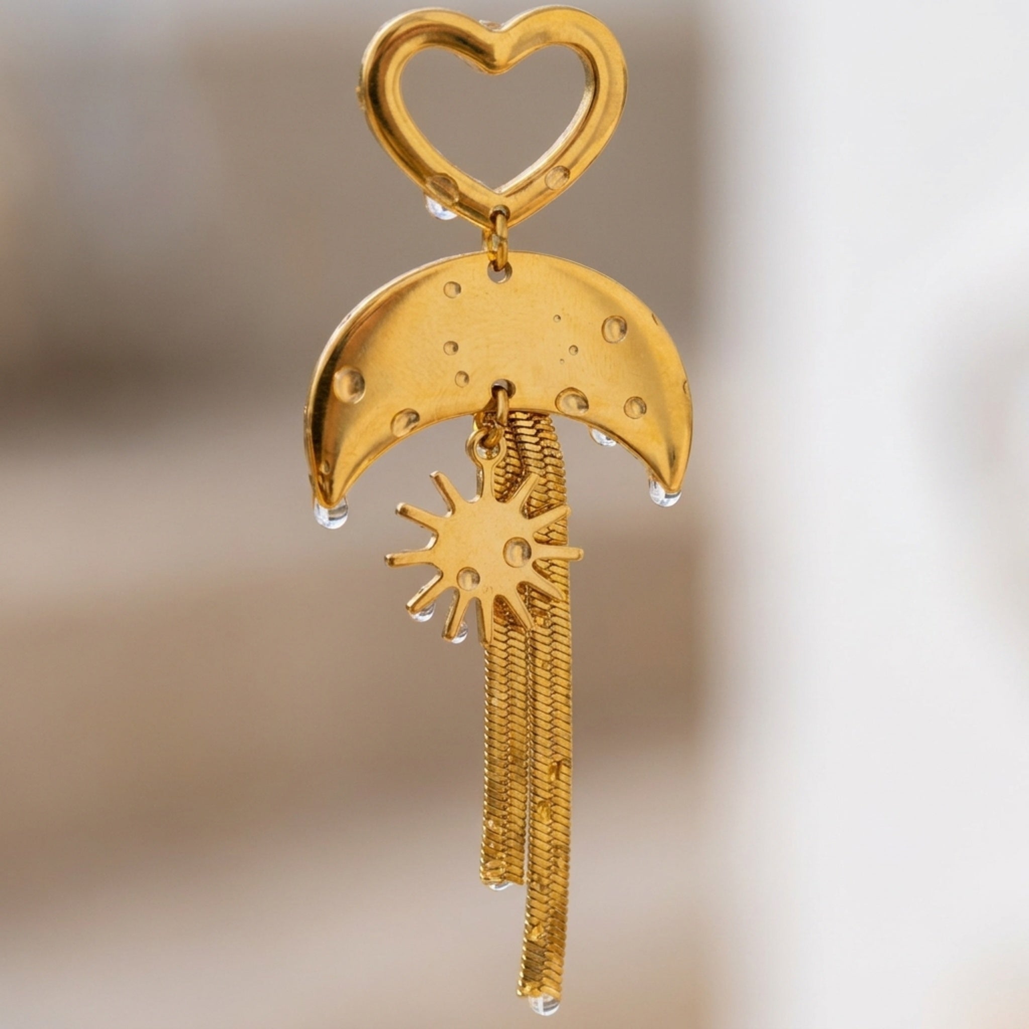 KJ-AI-GALLERY-v1 | Boho Celestial Earrings — macro detail | Krystal Jewels