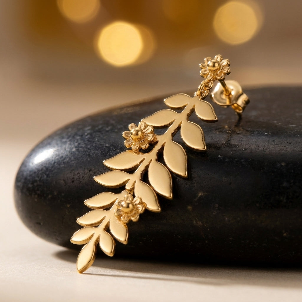 Botanical Fern Earrings