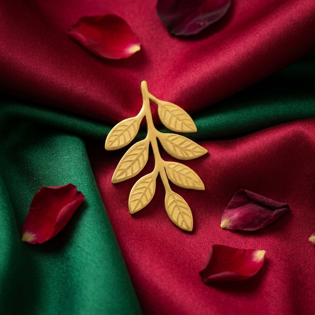 Botanical Leaf Earrings