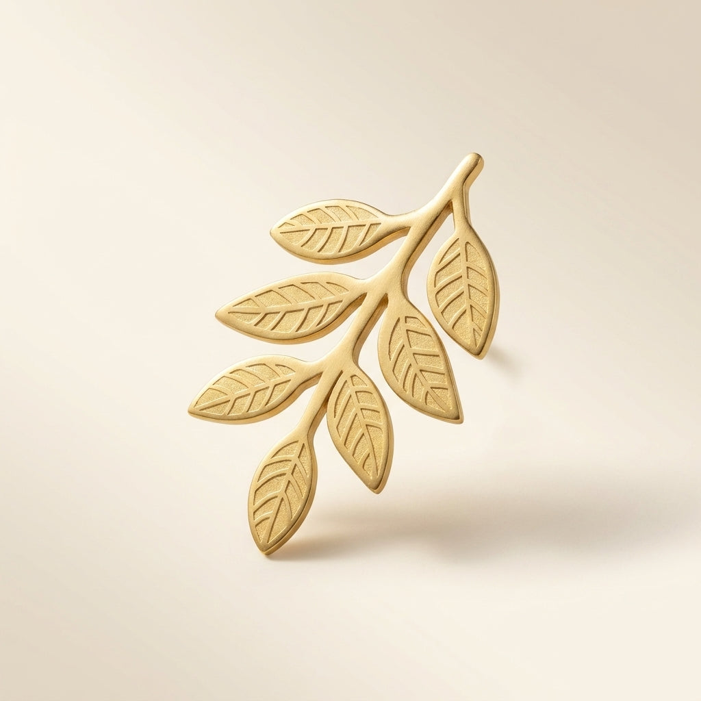 Botanical Leaf Earrings