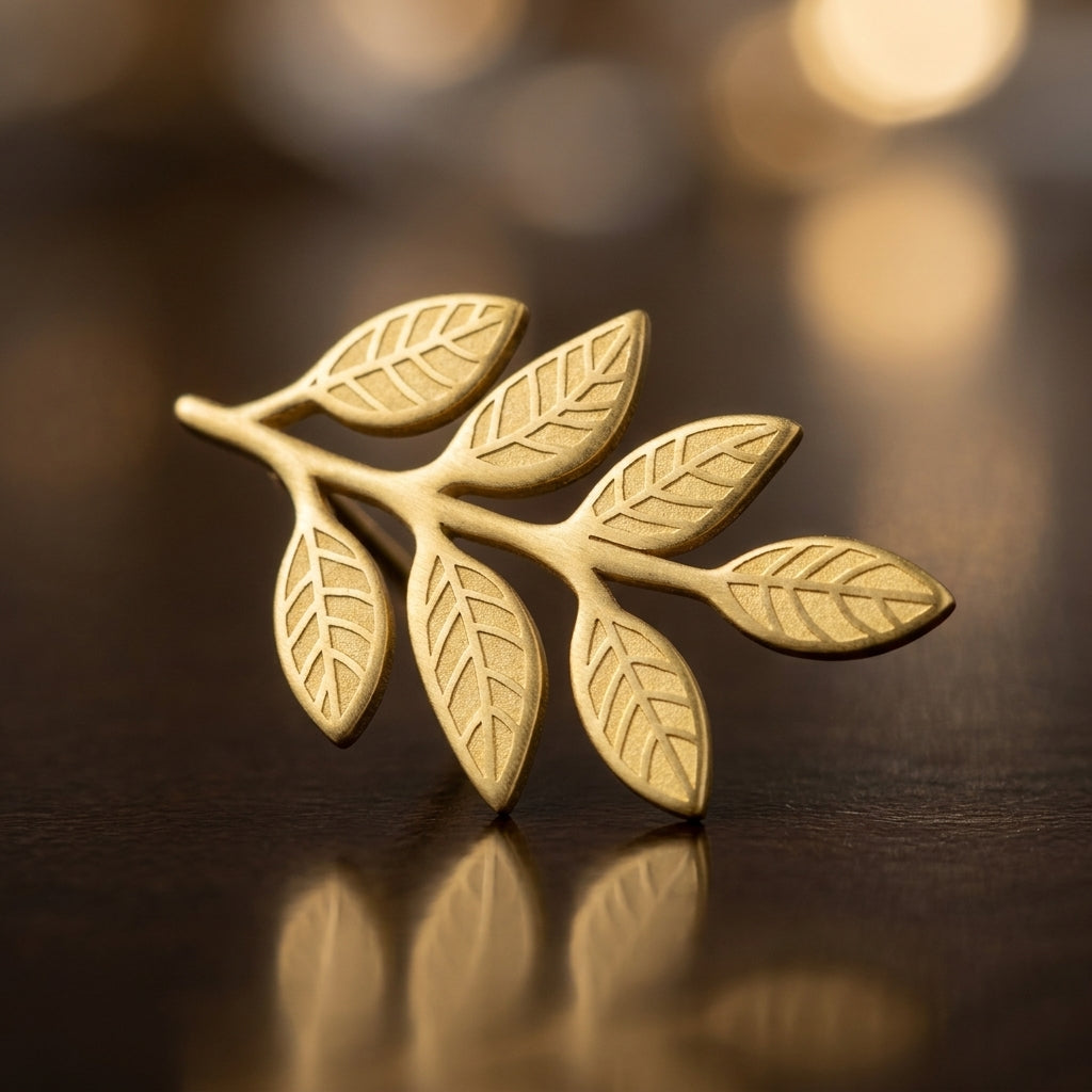 Botanical Leaf Earrings