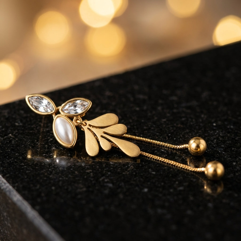 Botanical Linear Earrings