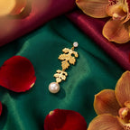 Botanical Pearl Earrings