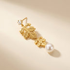 Botanical Pearl Earrings