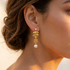 Botanical Pearl Earrings