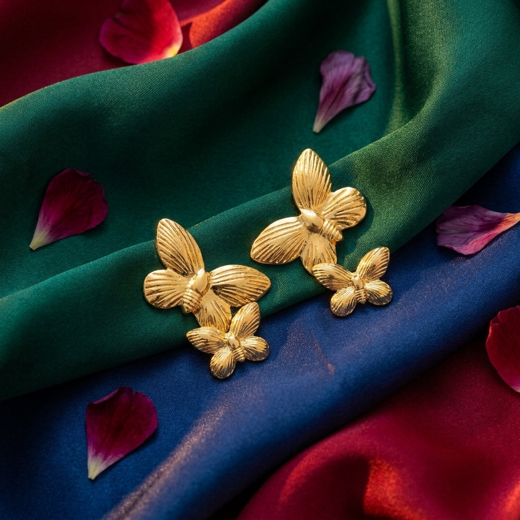 Butterfly Statement Earrings