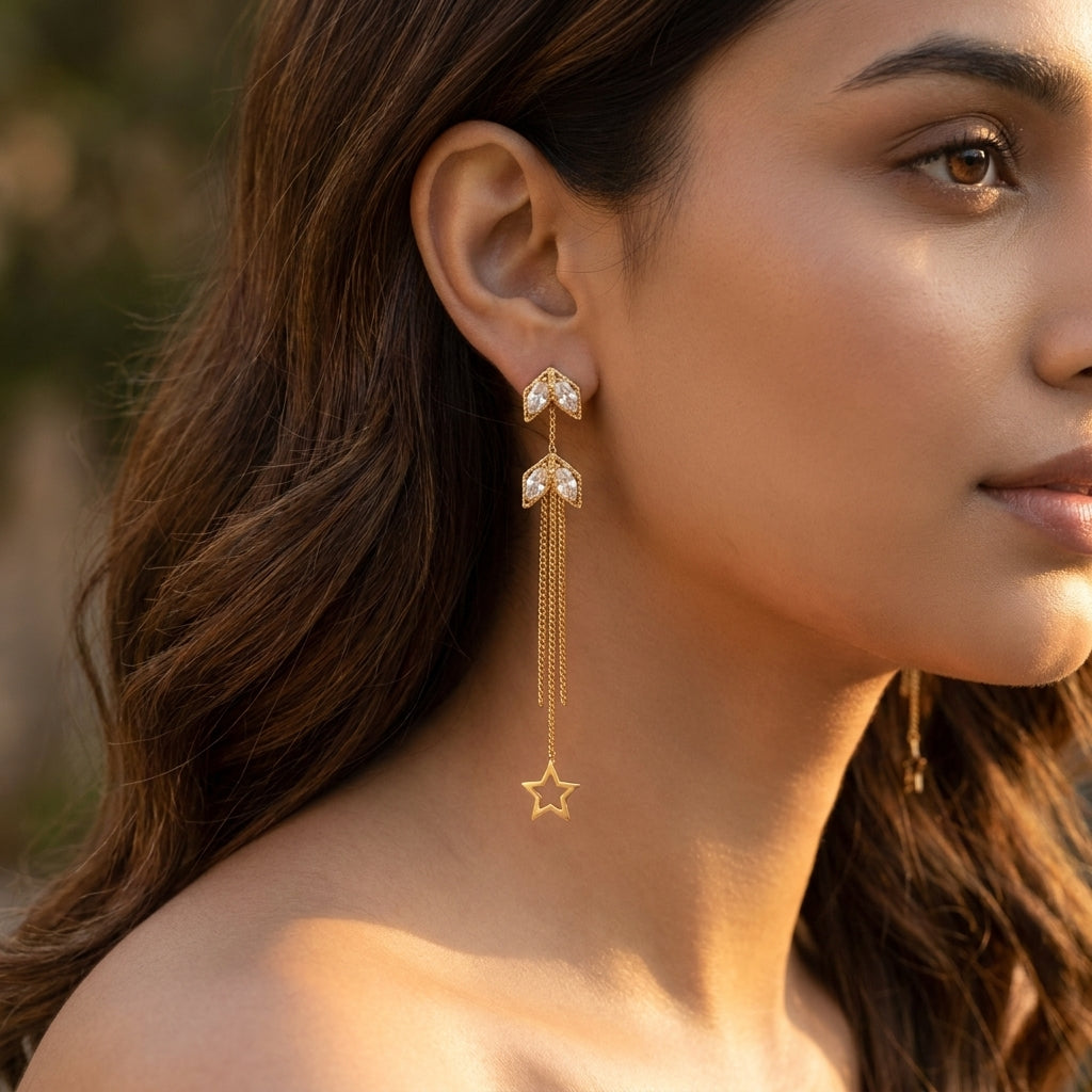 Celestial Drop Earrings