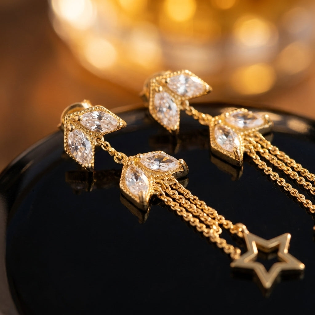 Celestial Drop Earrings