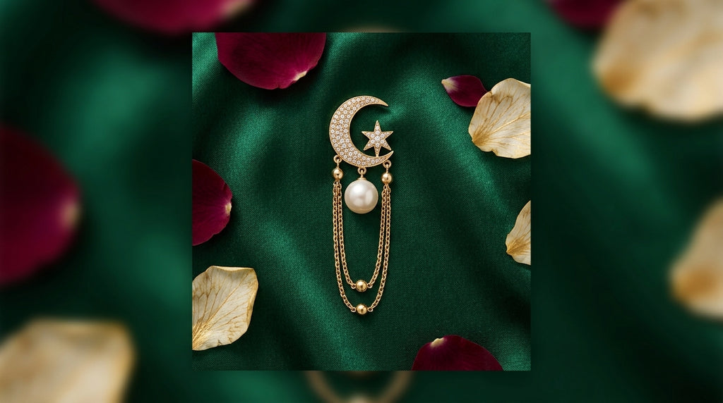 Celestial Pearl Tassel Drop Earrings