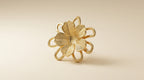 Floral Loop Earrings