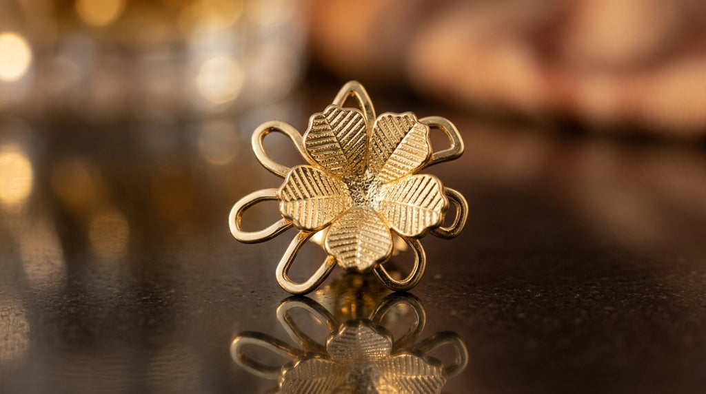 Floral Loop Earrings