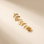 Leaf Drop Earrings - hero