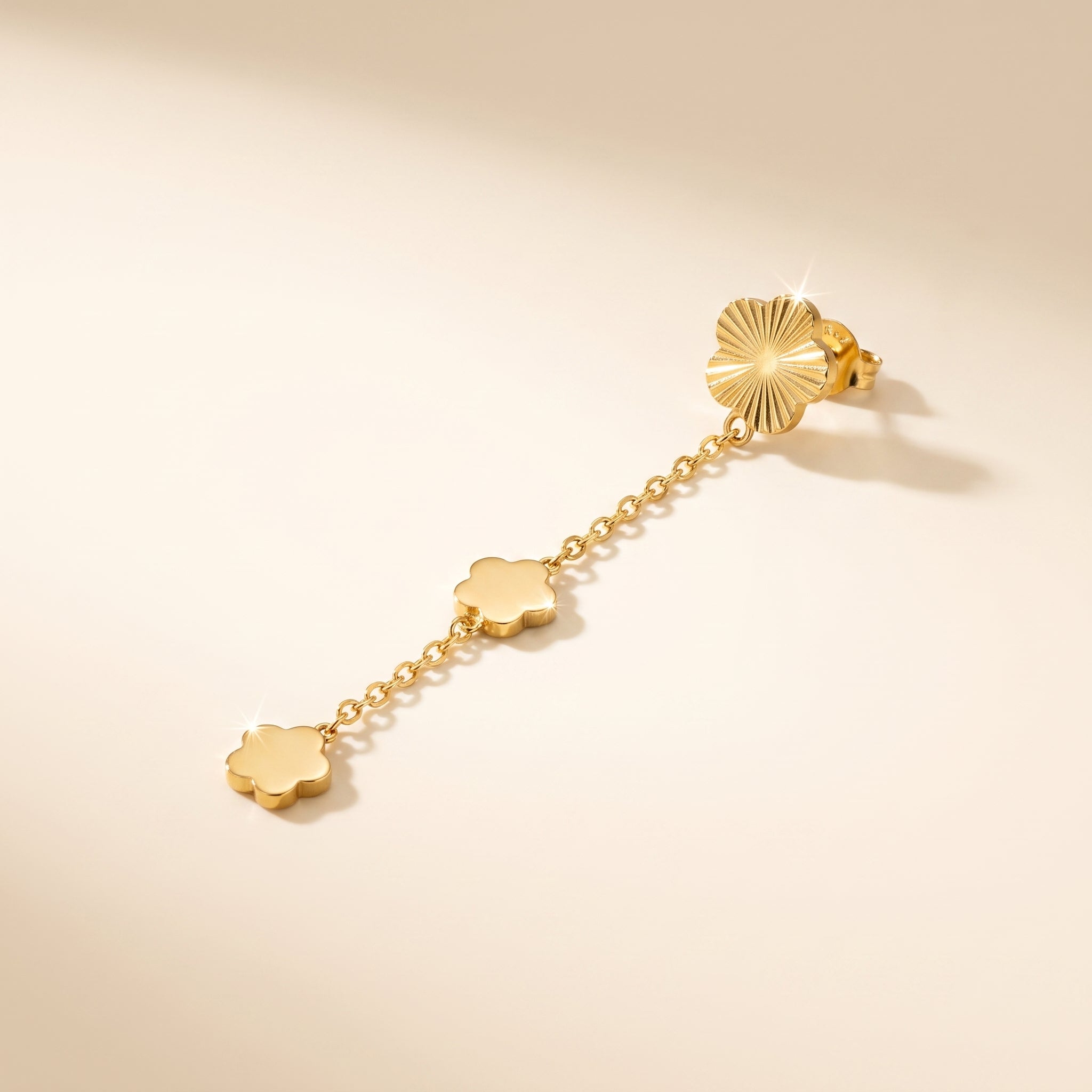 Floral Drop Earrings - hero