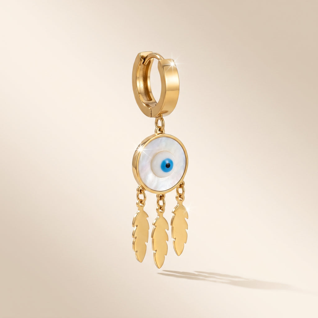 Evil Eye Drop Earrings - hero