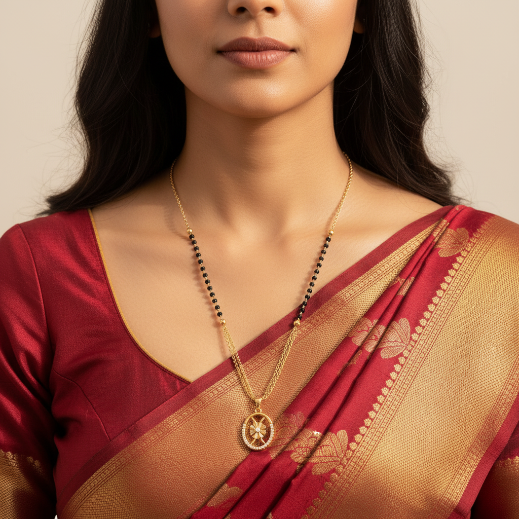 Surya Chakra Saubhagya Mangalsutra